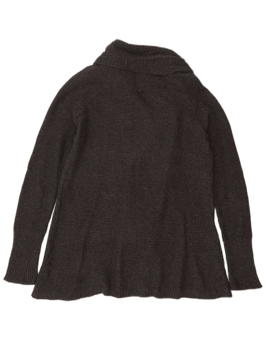 Pulover cardigan deschis pentru femei Zara UK 12, bumbac gri mediu