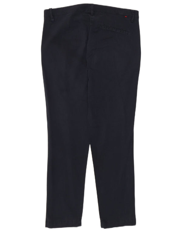 Pantaloni chino pentru femei Kappa Slim Fit IT 42 Medium L30 L27 Bumbac bleumarin