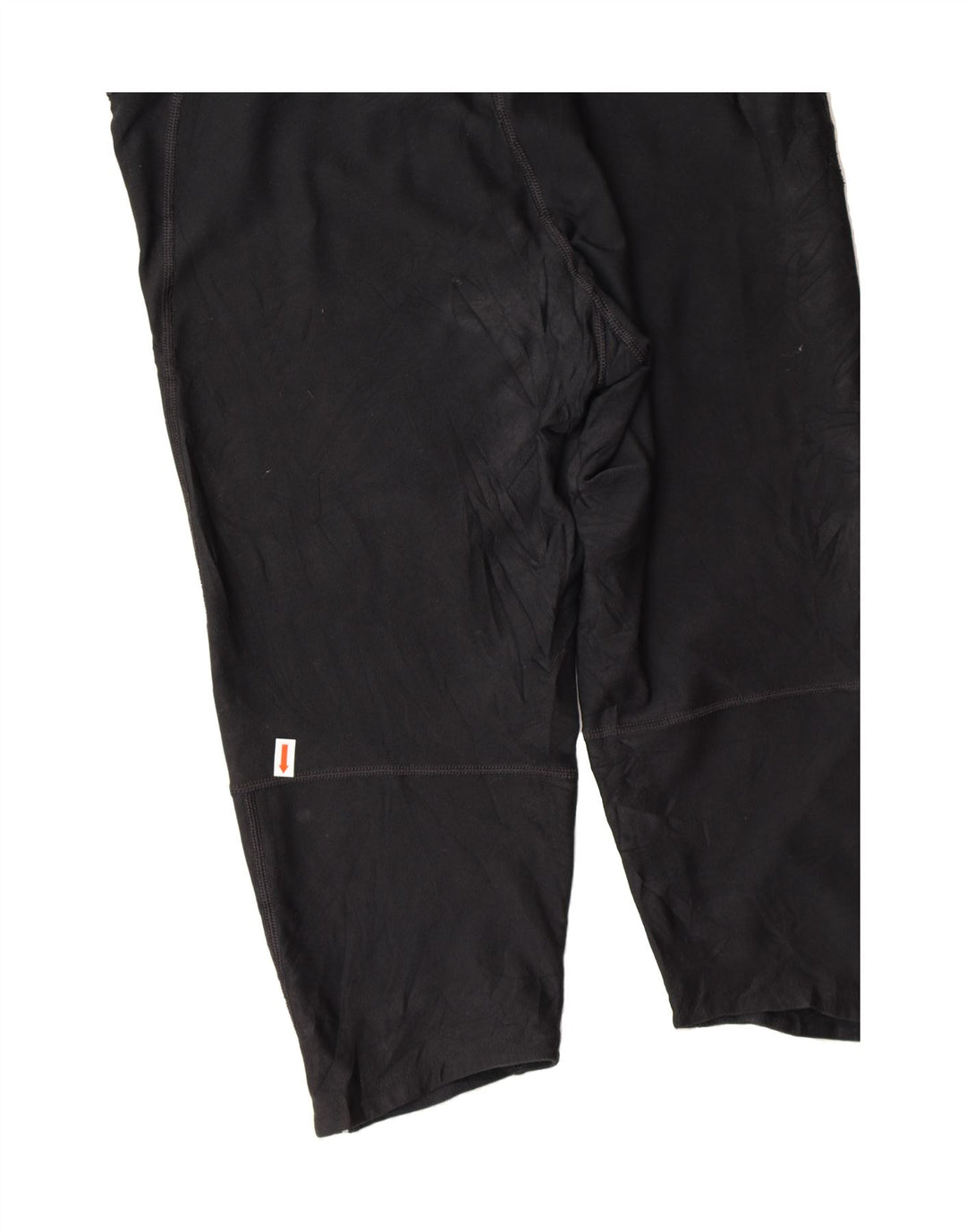 NIKE Womens Dri Fit Capri Leggings UK 14 Medium  Black Polyester Vintage Nike and Second-Hand Nike from Messina Hembry 