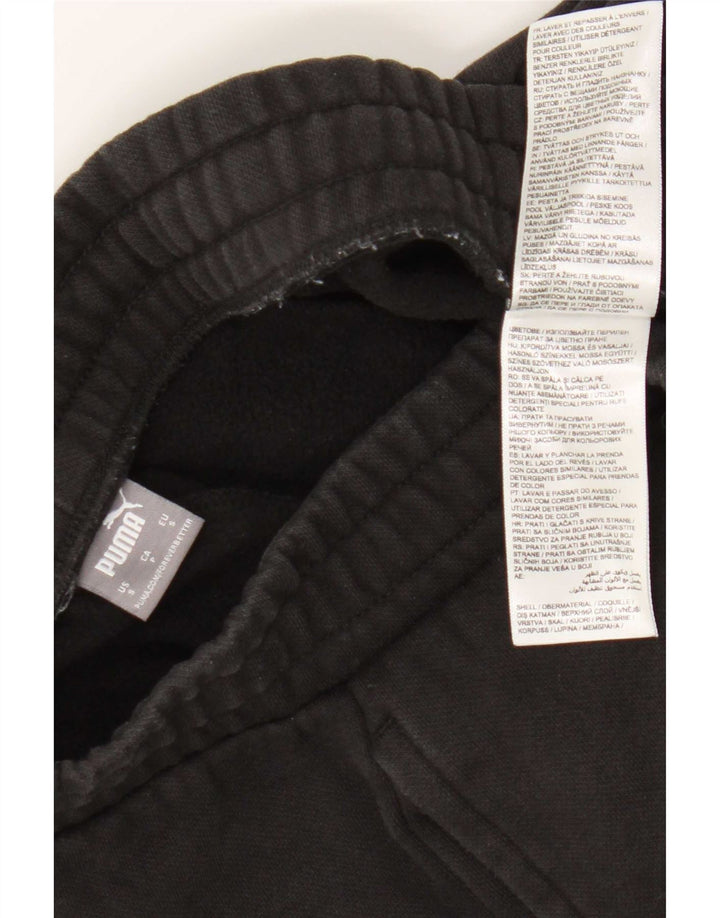 Pantaloni de trening Puma pentru bărbați Pantaloni de jogging Mici Bumbac Negru