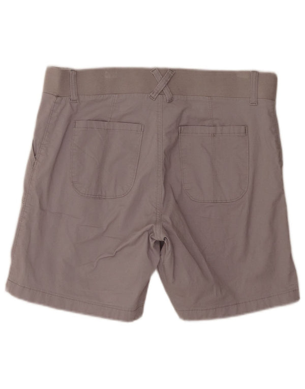 Pantaloni scurți chino Lee Riders pentru femei cu talie medie US 12 Large W34 Bumbac gri