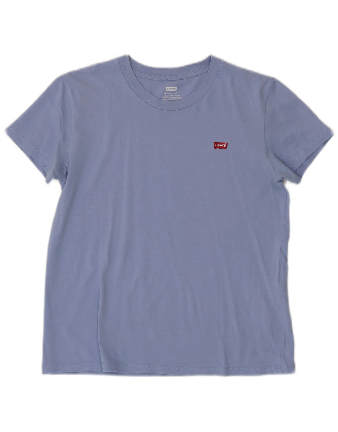 Tricou pentru femei Levi's Top UK 10 Small Blue Bumbac