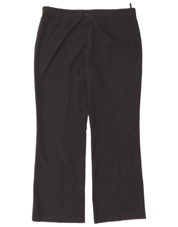 Marks & Spencer Pantaloni casual Bootcut pentru femei UK 16 Large W36 L29 Gri