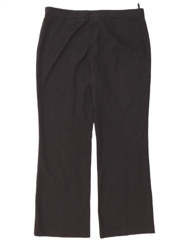 Marks & Spencer Pantaloni casual Bootcut pentru femei UK 16 Large W36 L29 Gri