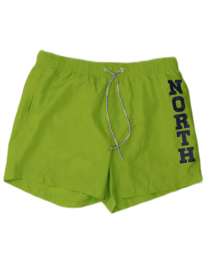 Pantaloni scurți de înot North Sails pentru bărbați, mari, verde, poliester
