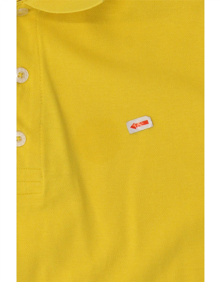 KAPPA Mens Polo Shirt Medium Yellow Cotton Vintage Kappa and Second-Hand Kappa from Messina Hembry 