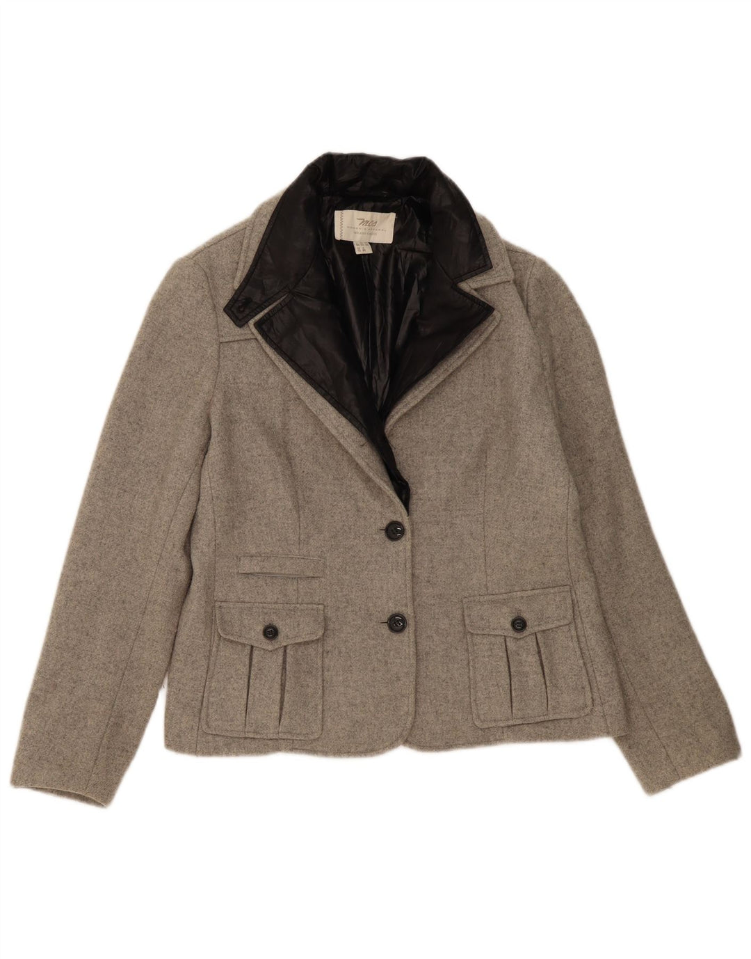 Jachetă Blazer pentru femei Marlboro Classics UK 16, mare, gri Colorblock