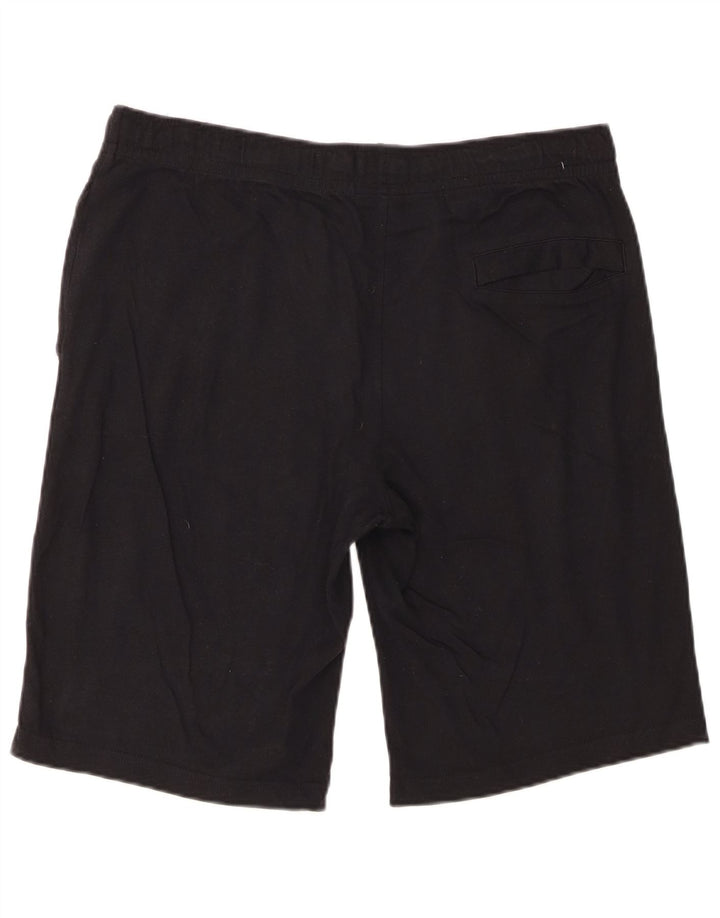 Pantaloni scurți sport Nike pentru bărbați, mari, negru, bumbac