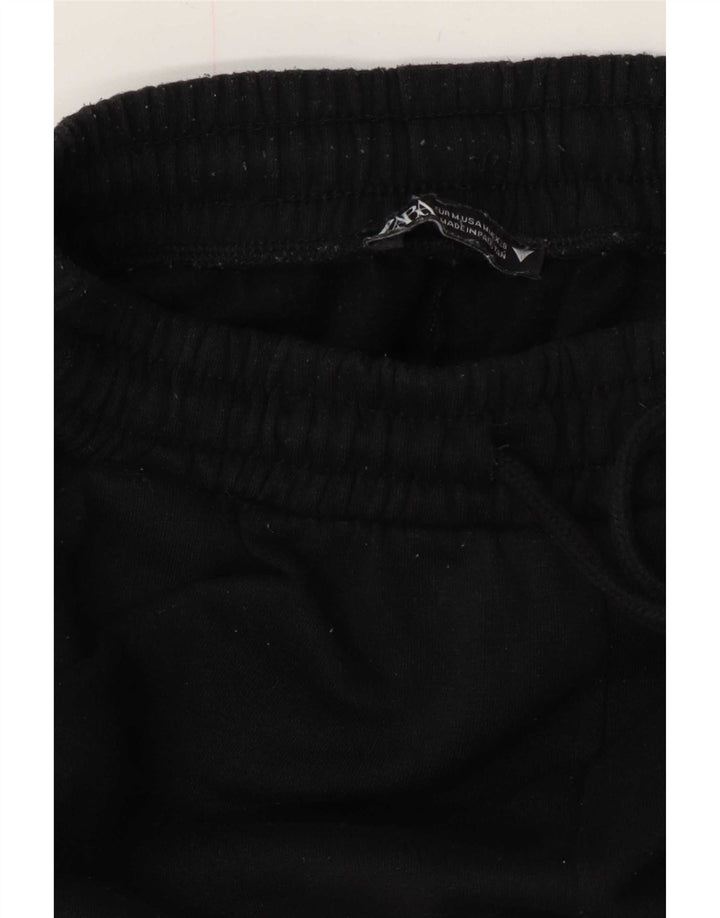 Pantaloni de trening Zara Femei Joggeri UK 14 Medium Negru
