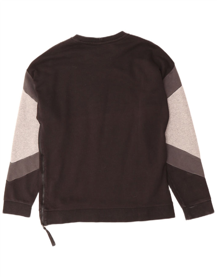 Hanorac grafic pentru bărbați Nike Pulover mediu negru colorblock