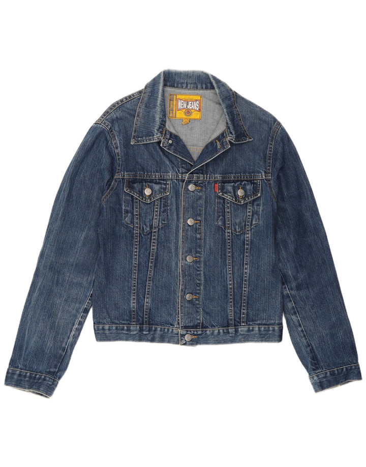 Jachetă de blugi pentru femei New Jeans UK 18 XL Bumbac albastru