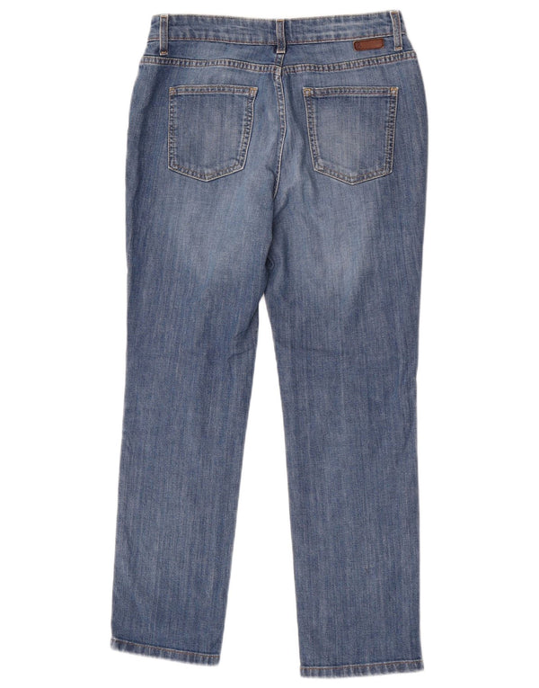 Blugi drepti pentru femei Boden UK 10 Small W28 L27 Blue Bumbac