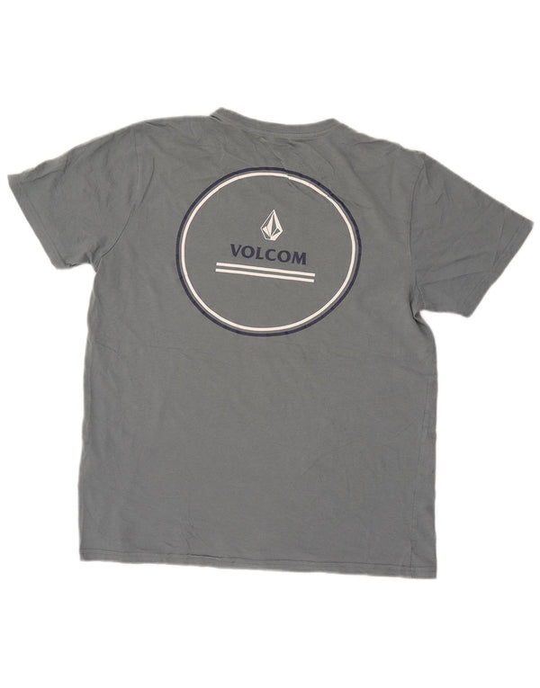 VOLCOM Tricou cu grafic pentru femei Top UK 16 Large Blue Bumbac