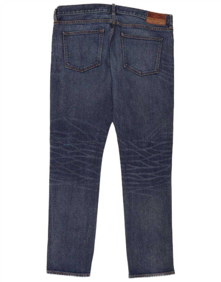 Blugi slim pentru bărbați J. Crew W36 L32 Bumbac bleumarin