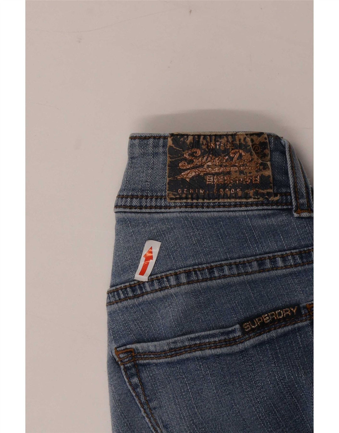 Blugi Superdry Cigarette Slim W30 L32 Albastru
