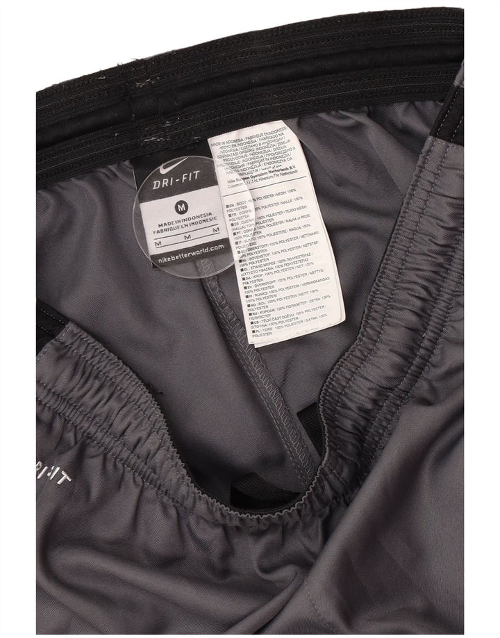 Pantaloni scurți sport Nike Dri Fit pentru bărbați, gri mediu, poliester color bloc