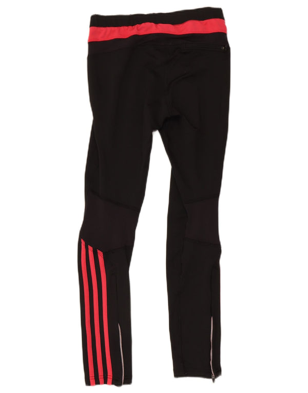 Leggings pentru femei Adidas UK 12 Medium Black Colorblock Poliester