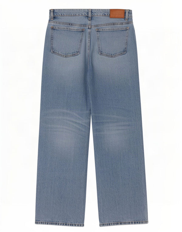 Zara Womens Straight Jeans EU 36 XS W26 L29 Blue