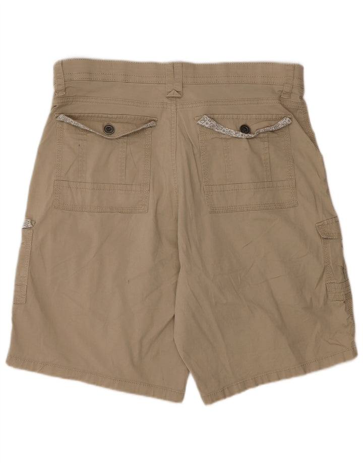 Pantaloni scurti cargo pentru femei LEE US 14 XL W34 bumbac bej