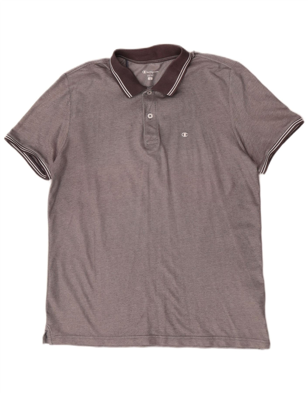 Tricou polo pentru bărbați Champion Easy Fit, mare, gri