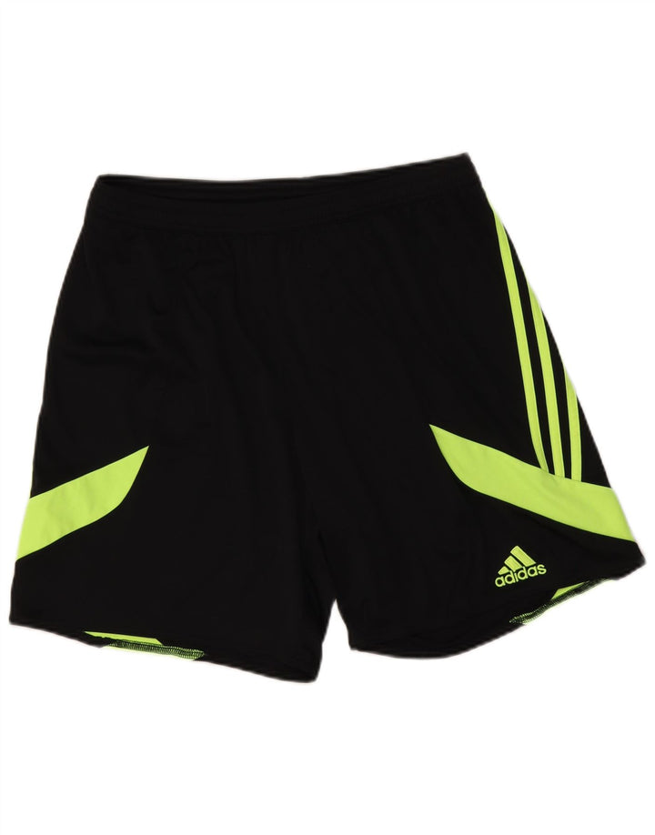 Pantaloni scurți sport Adidas Climalite pentru bărbați, mari, negru, poliester color bloc