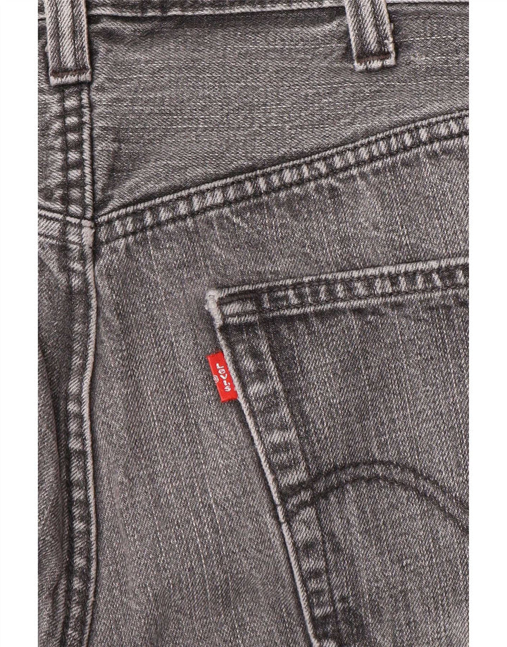 Blugi drepti pentru bărbați Levi's W38 L28 gri