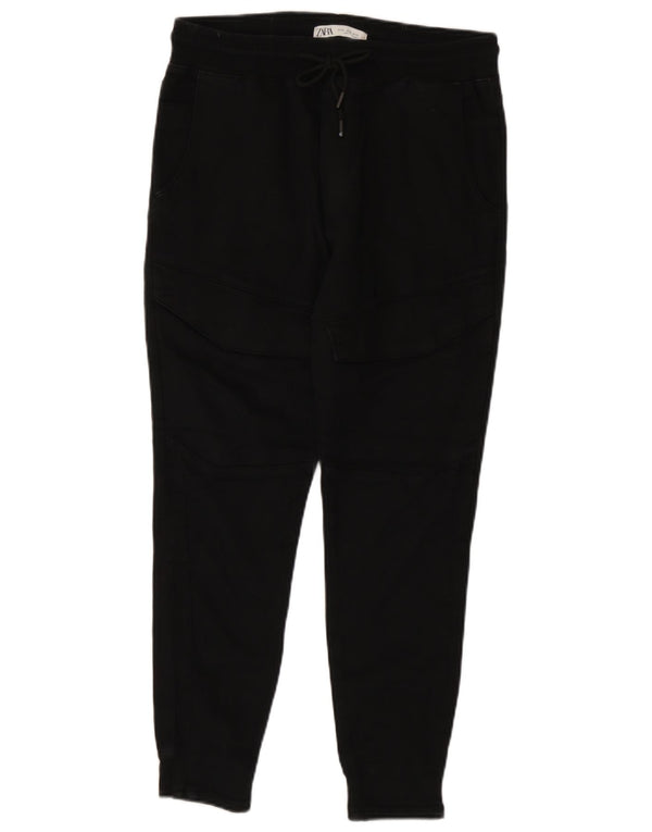 Pantaloni chino pentru bărbați Zara Joggeri Mediu L31 L26 Negru