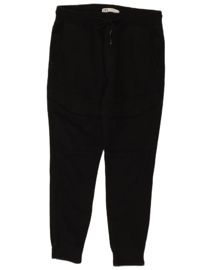 Pantaloni chino pentru bărbați Zara Joggeri Mediu L31 L26 Negru