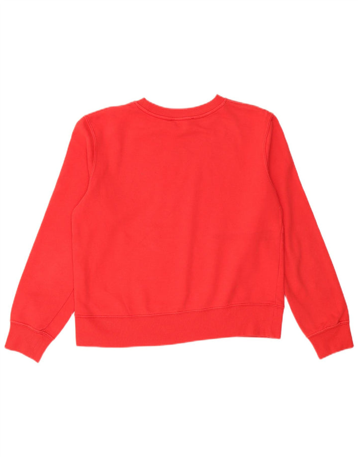 Pulover pentru Damă Zara UK 14 Bumbac Roșu Mediu