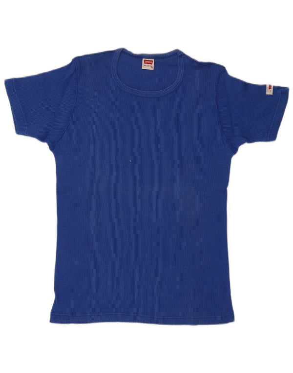Tricou pentru femei LEVI'S Top UK 12 Medium Blue Bumbac