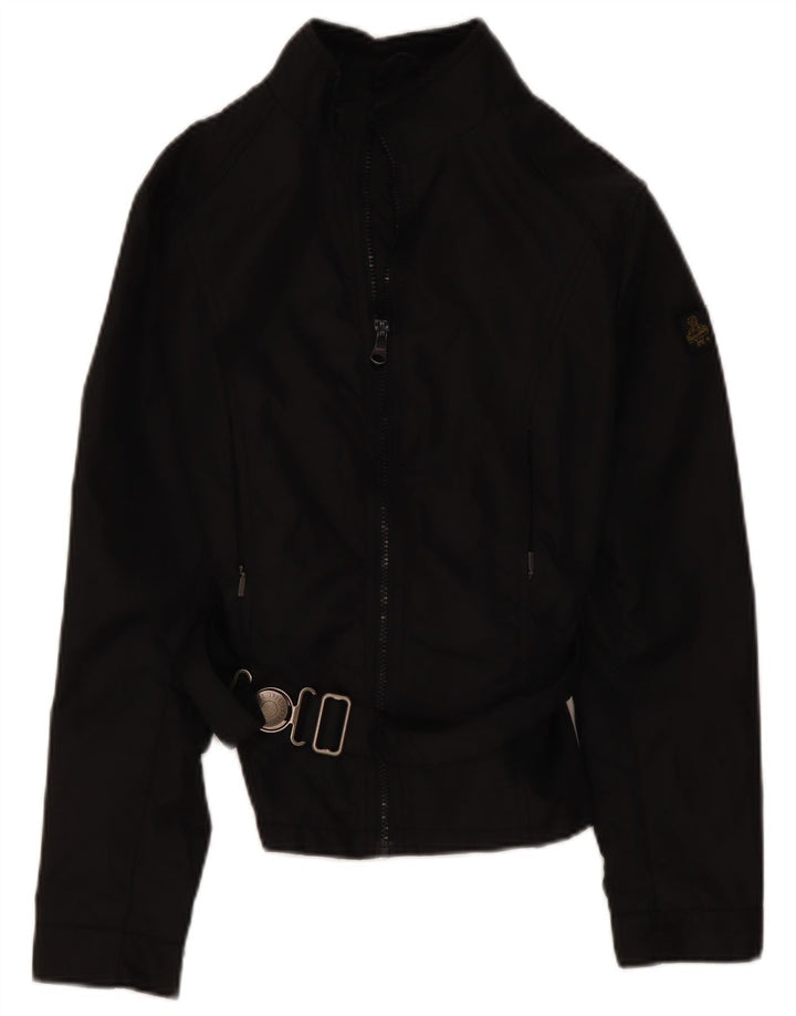 Jachetă de ploaie pentru fete Refrigiwear 13-14 ani XL Negru Poliamidă Biker
