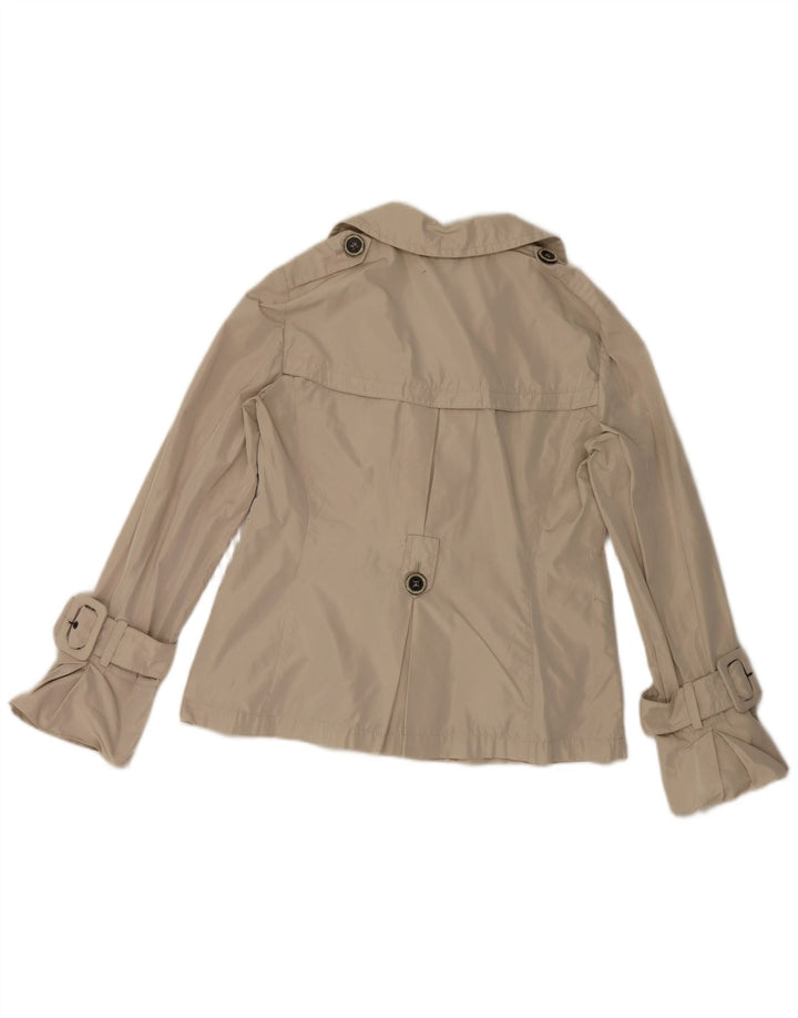 Trench scurt pentru femei Marella UK 14 mare, bej, poliester