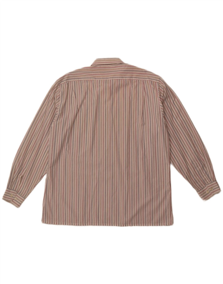 CACHAREL Cămașă Bărbați Mărimea 43 XL Alb Murat Pinstripe