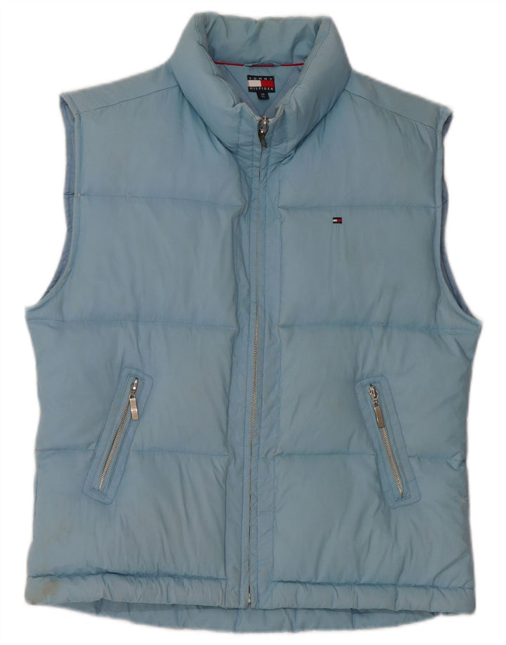 TOMMY HILFIGER Gilet Captusit pentru baieti 15-16 ani XL Blue Nylon