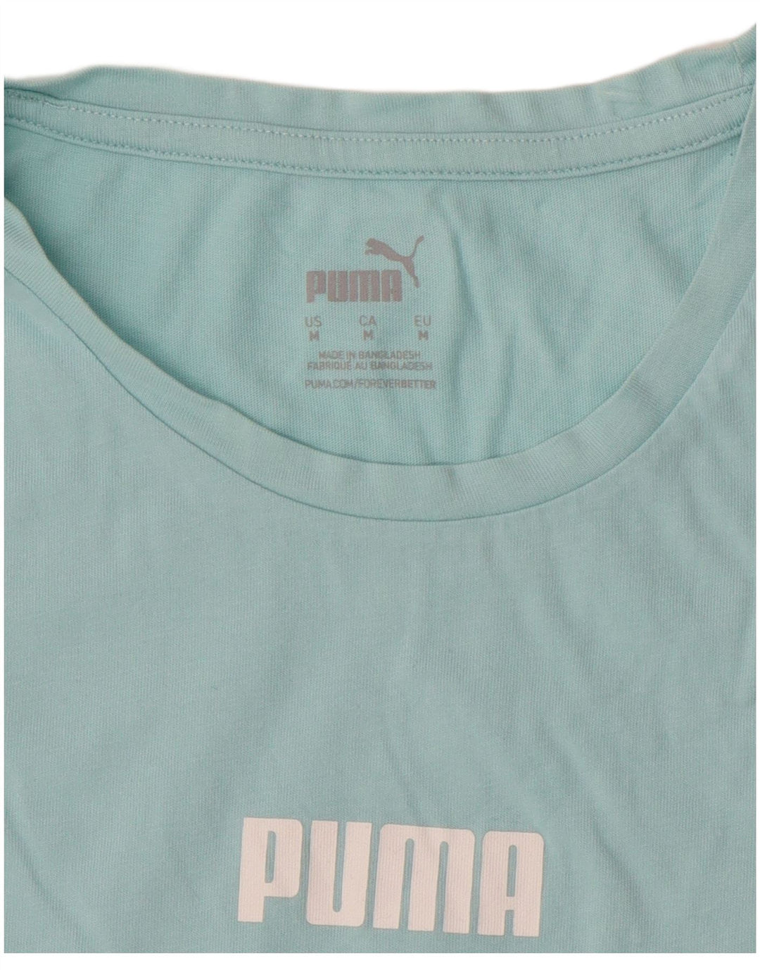 Tricou grafic PUMA pentru femei Top UK 12 Medium Blue Colorblock