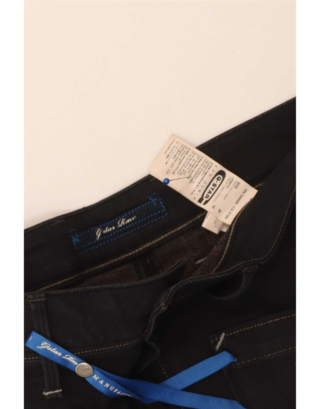 Blugi subțiri pentru femei G-Star W27 L25 bumbac negru