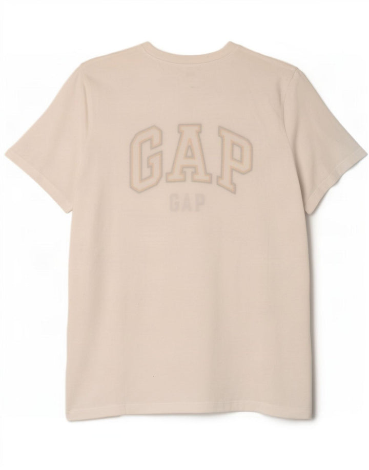 Tricou grafic clasic pentru bărbați Gap Top mare din bumbac alb