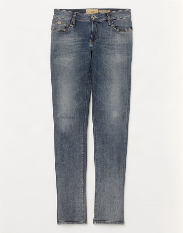 Blugi skinny pentru femei Guess Starlet cu talie joasă W28 L34 albaștri