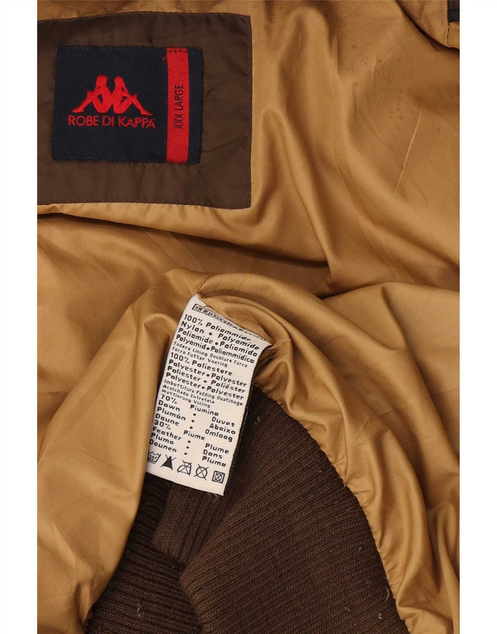 Jachetă căptușită pentru femei Kappa UK 46 3XL Maro Poliamidă