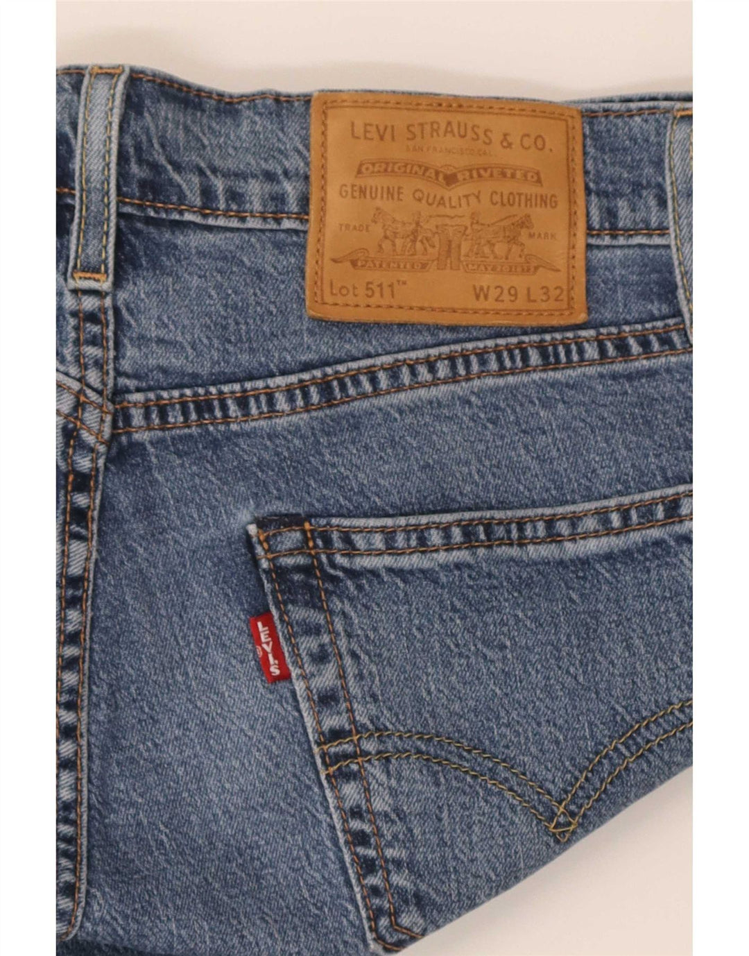 Blugi Levi's 511 Slim W29 L32 Albastru