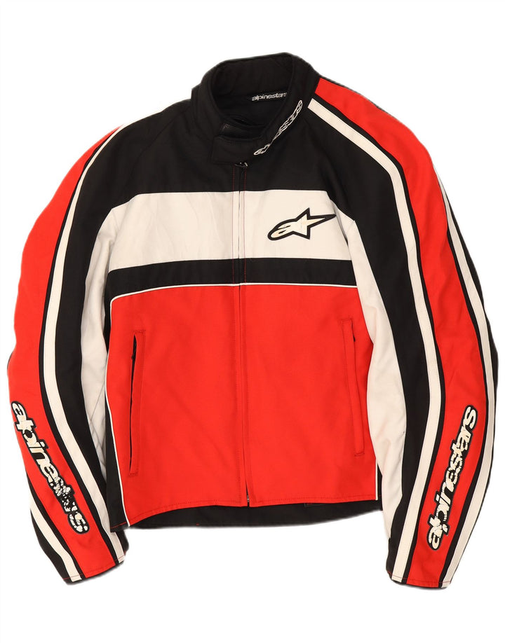 Jachetă Alpinestars Graphic Racer pentru bărbați UK 42 XL Poliester color bloc roșu