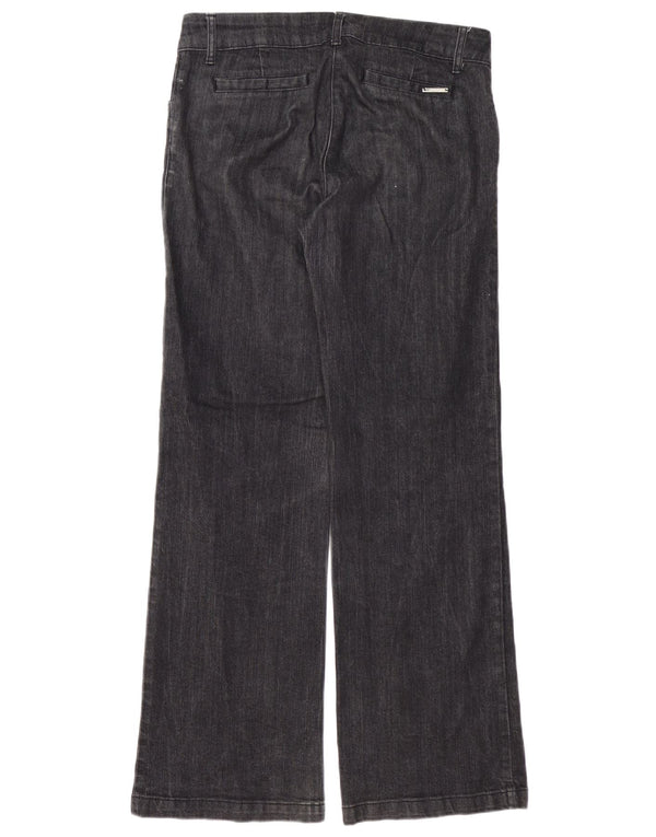 Blugi pentru femei WALLIS Bootcut UK 12 Medium W32 L32 Bumbac negru