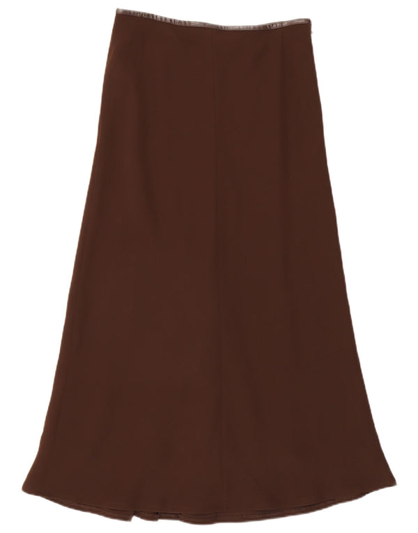 Fusta Maxi pentru Damă Luisa Spagnoli IT 44 Medium W30 Maro Poliester
