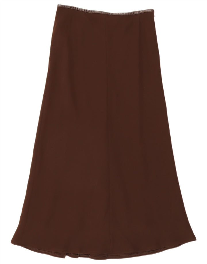 Fusta Maxi pentru Damă Luisa Spagnoli IT 44 Medium W30 Maro Poliester