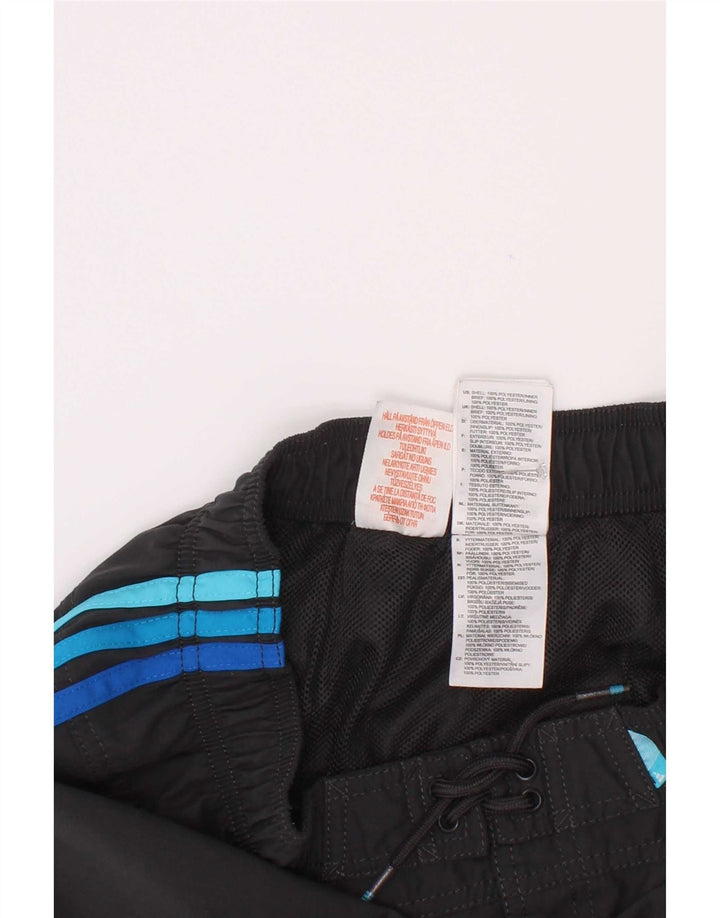 Pantaloni scurți de înot Adidas băieți 13-14 ani poliester gri