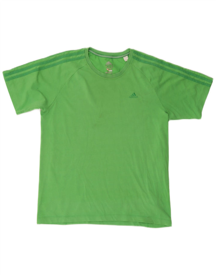 Tricou ADIDAS Clima 365 pentru bărbați, verde mediu