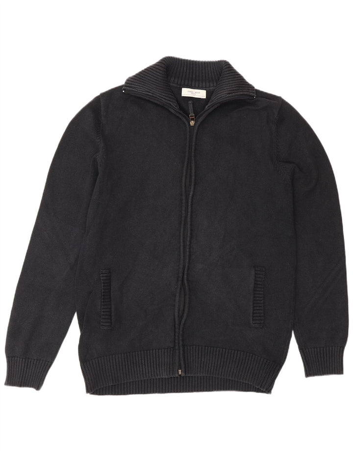 Pulover cardigan pentru bărbați Zara XL negru