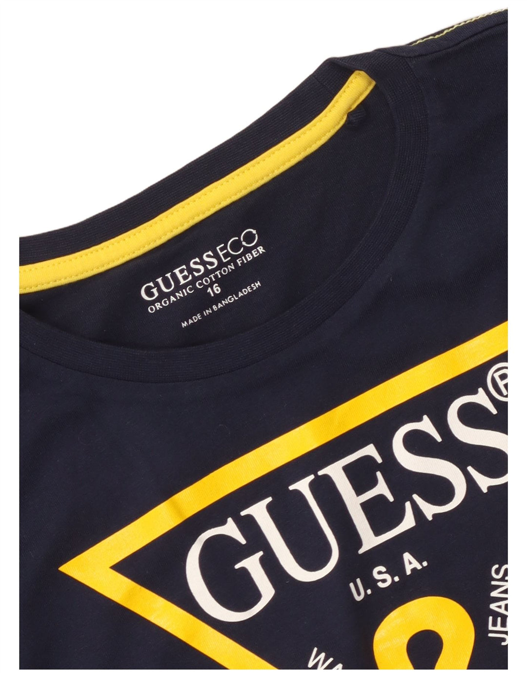 Tricou grafic Guess Boys Top 15-16 Ani Bleumarin