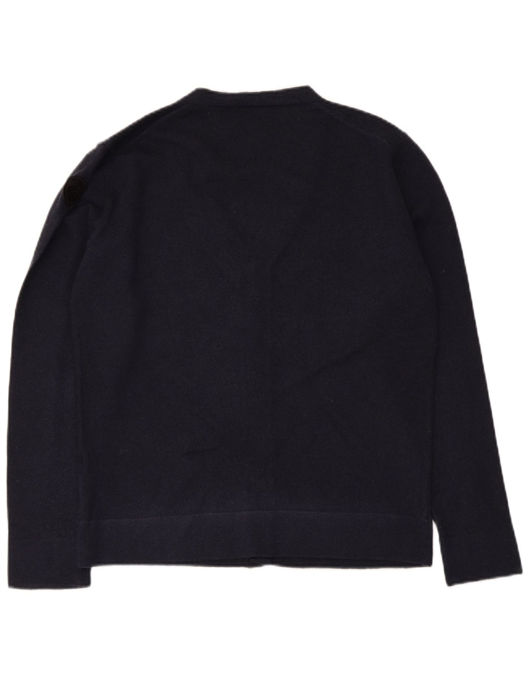 Pulover cardigan Blauer pentru femei UK 14 mare Lână bleumarin