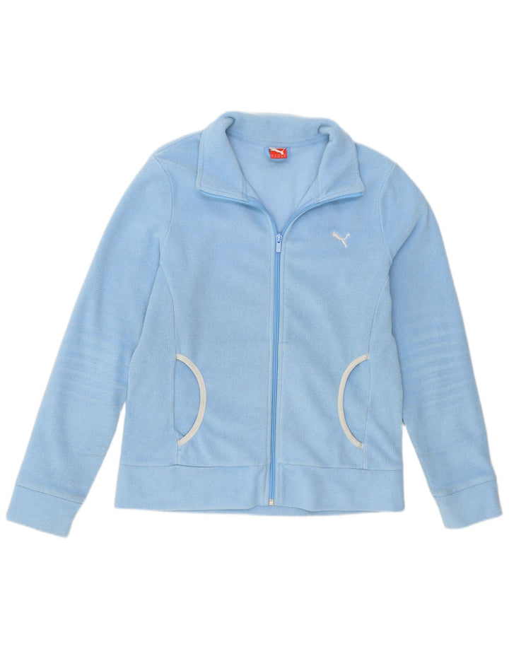 Jachetă puma pentru femei, UK 14, poliester albastru mediu